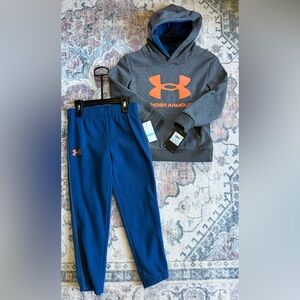 Under Armour boys size 5 matching sets brand new with tag